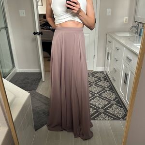 JENNY YOO Purple Maxi Skirt